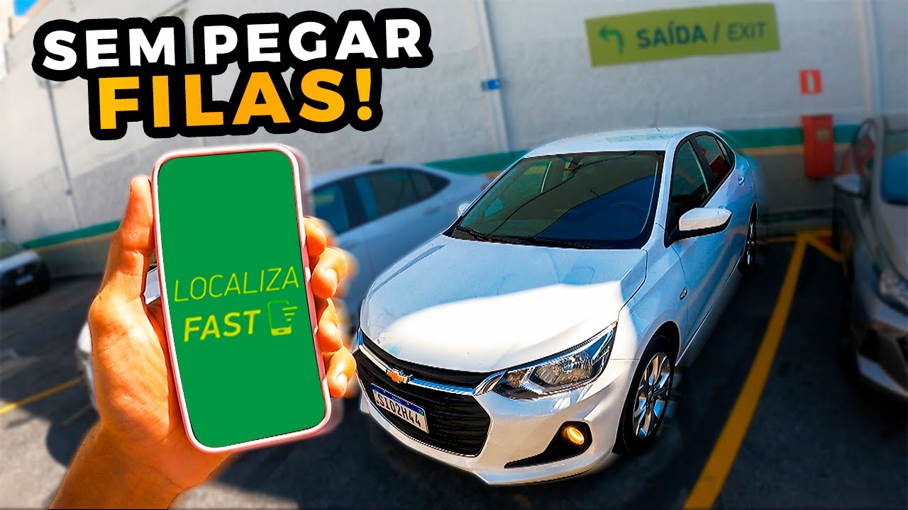 Aluguei um Onix LTZ pela localiza fast