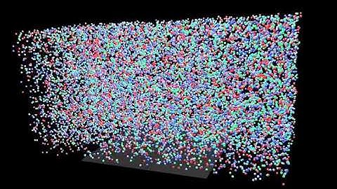 Ogre graphic engine CUDA 15000 Spheres