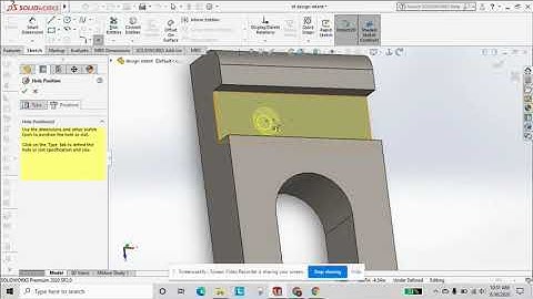 Hole Wizard Solidworks Tutorial