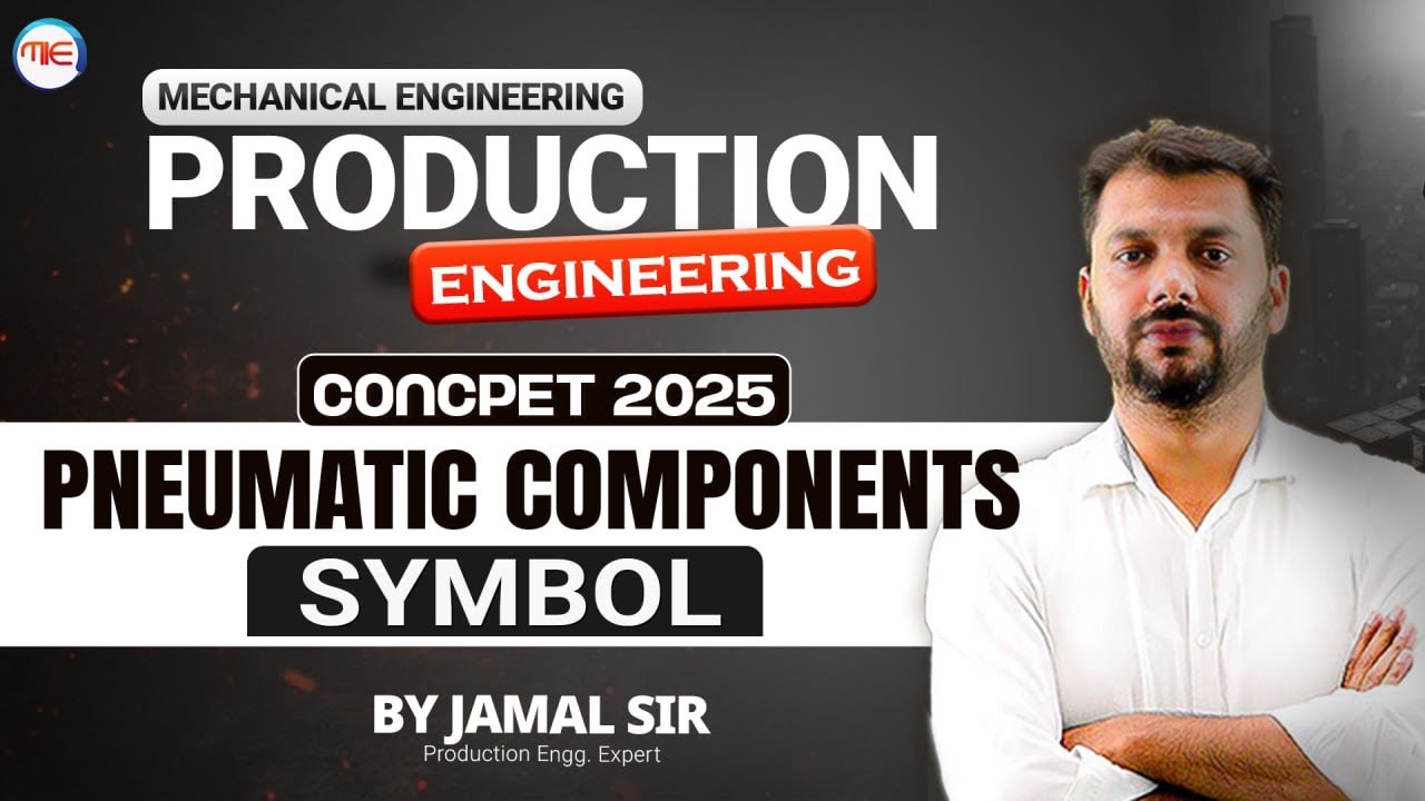 Pneumatic Symbols | Pneumatic system | IOCL JE 2025 | Jamal sir