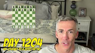Day 1,204: Playing chess every day until I reach a 2000 rating