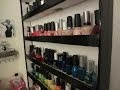 DIYマニキュアの棚