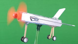 Tearing Down a Homemade Cool RC Aircraft — Popsicle Sticks Aeroplane