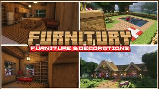 Cool Furniture Mod! Furnitury Mod 1.20.1 - 1.21.1 (Forge & Fabric)
