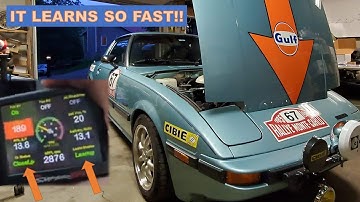 First Drive - Holley Sniper Self Learn on a Rotary Engine - PT7