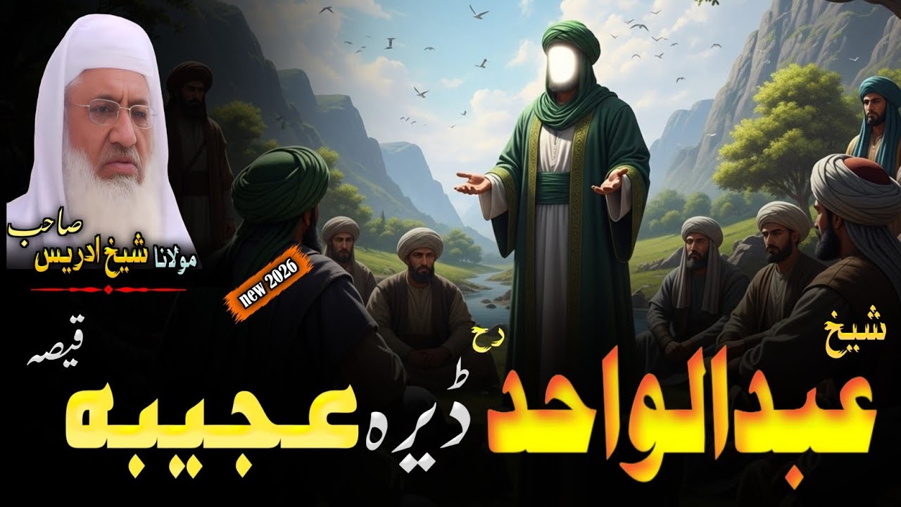 Mulana Sheikh Idrees Seb Bayan | Da Sheikh Abdul Wahid (RA) Iman Afrooz Qissa | Pashto Bayan