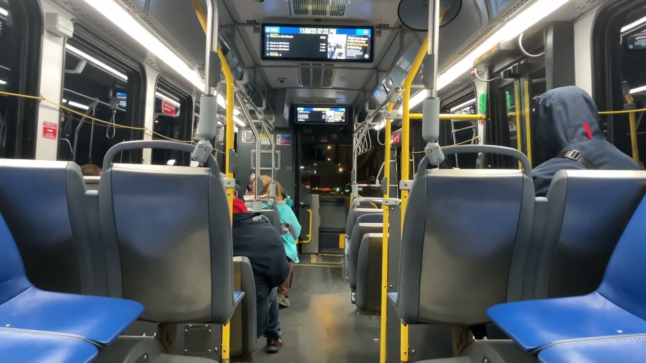 CTA On Board Riding 2023 Nova LFS Bus 8590 on Route 54B South Cicero from Cermak to Ford City