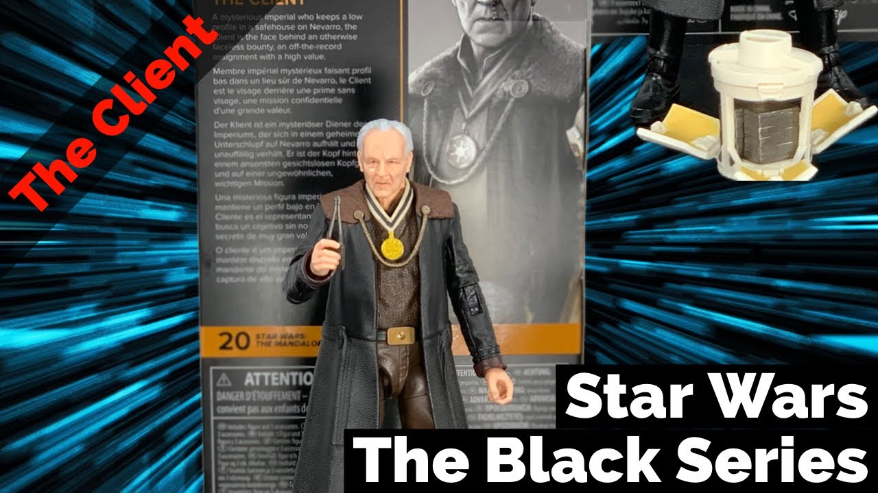 The Client w/ Camtono | Star Wars The Black Series | The Mandalorian