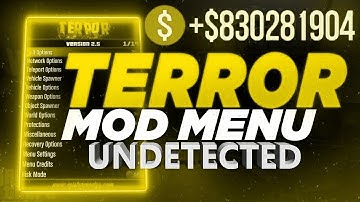 GTA 5 ONLINE PC 1.57 TERROR MOD MENU | STEALTH MONEY | GTA V MOD MENU PC | TUTORIAL [UNDETECTED]