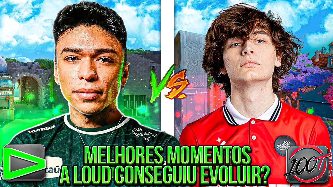 A LOUD SURPREENDEU TODOS NESSE CONFRONTO? LOUD x 100T (MELHORES MOMENTOS)