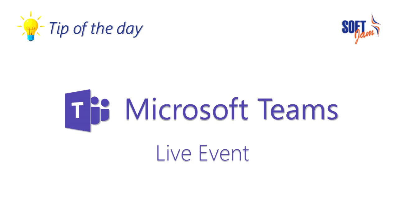 Live Event in Microsoft Teams