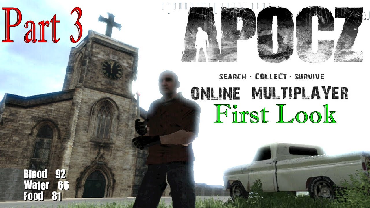 ApocZ | First Look Trilogy Part #3 | Xbox 360 Zombie Apocalypse MMO!