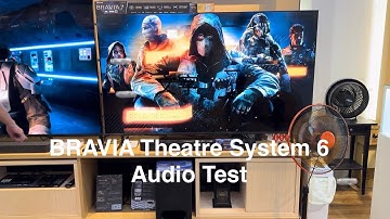 Sony BRAVIA Theatre System 6 bar 6 audio test