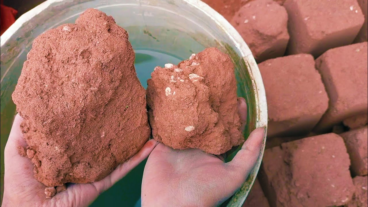 new crumbling vlog/AJ to thori shapes bnai or red creamy 🤍 stoney dirt ki crumbling ki 🤤💯