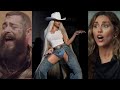 Miley cyrus post malone react to being cowboy carter features