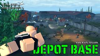 Solo Stealthing DEPOT Base With ONLY a KNIFE (No Guns, No Gear) | Blackhawk Rescue Mission 5