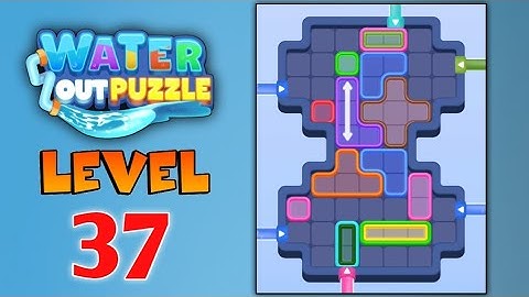Water Out Puzzle Level 37 Game Walkthrough