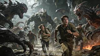 人类闯进史前地狱！怪兽群暴走，探险队连逃命都来不及！#中国电影#悬疑 #movie #惊悚 #悬疑 #探险 #奇幻 #僵尸 #恐怖 #剧精彩