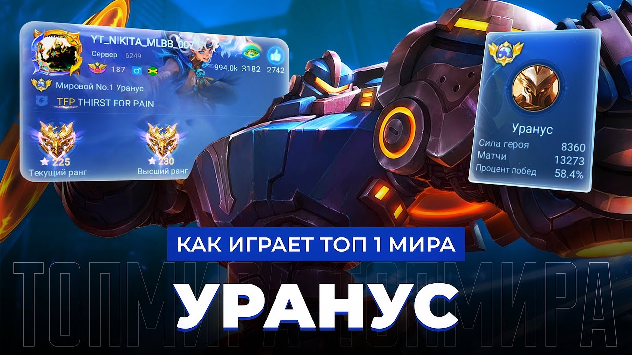 БОЙ ГОДА! ТОННЫ УРОНА И ТАНКОВКИ! 19 КРАТНЫЙ ГЛОБАЛ УРАНУС ПОКАЗЫВАЕТ ФАНТАСТИЧЕСКУЮ ИГРУ 