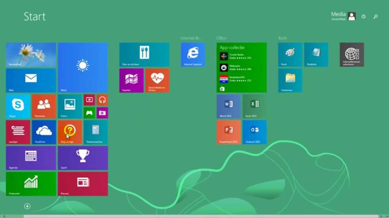 Windows 8.1: programma vastmaken aan Startscherm