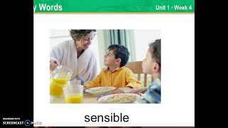 Unit 1 Week 4 vocabulary