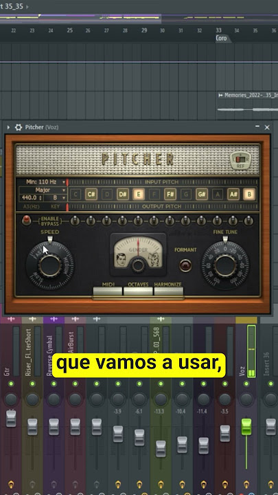 Como usar el autotune nativo de fl studio 21