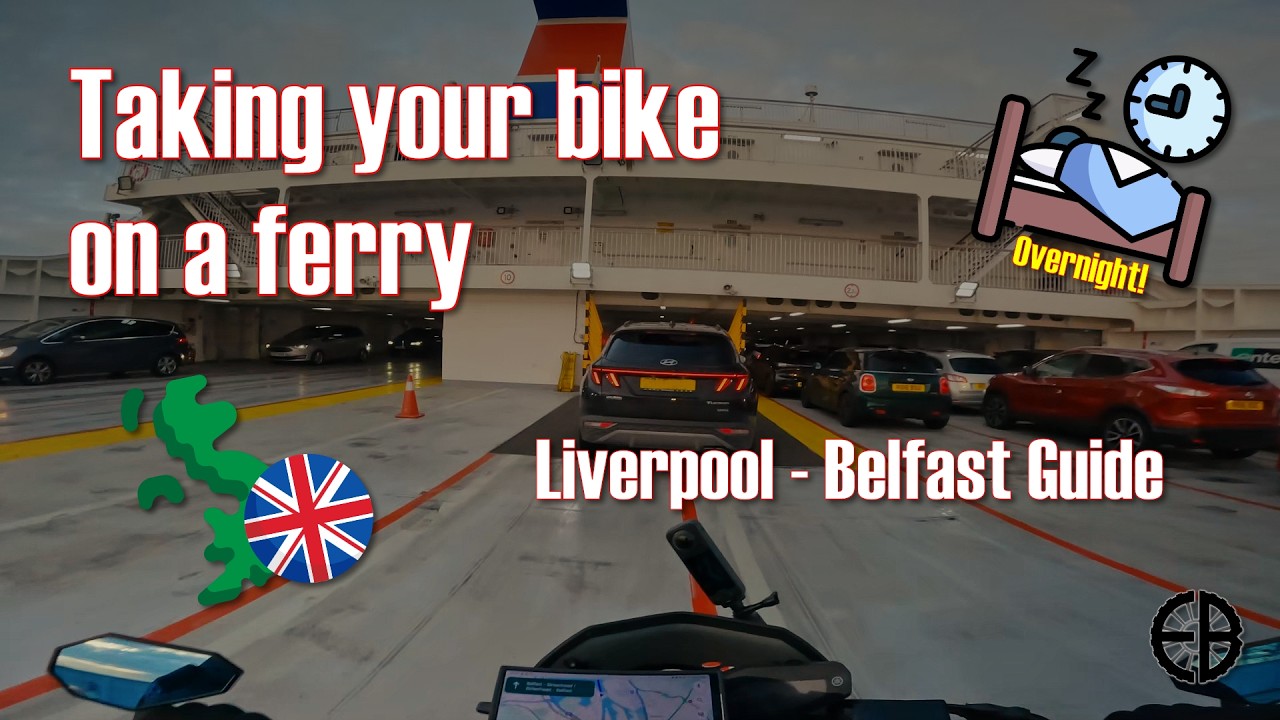 Паром из Ливерпуля в Белфаст | Как провезти велосипед на ночном пароме из Биркенхеда