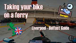 Liverpool to Belfast Ferry | How to take your bike on the overnight ferry from Birkenhead