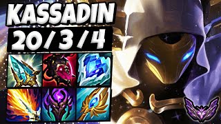 Kassadin vs Fizz [ MID ] Korea Master Patch 14.7 ✅