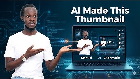 How to Make YouTube Thumbnails with AI Manual vs Automatic Method
