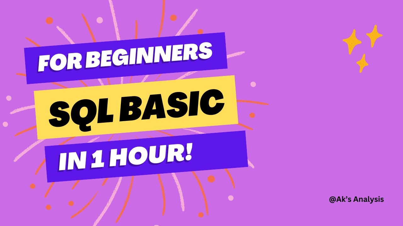 SQL Basics for Beginners | Learn SQL | SQL Tutorial for Beginners ...