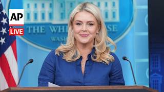 LIVE: White House press briefing with Karoline Leavitt