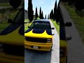 Cars vs 3 Bollards Crush - BeamNG.drive