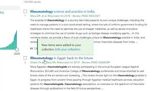 Saving a Collection in PubMed screenshot 5