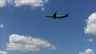 Paris Air Show 2019Da Airbus Yolcu Uçağinin Gösteri̇ Uçuşu