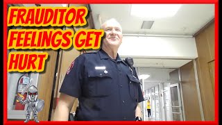 Manchild Frauditors Run to The Rockford, IL. Cops After Getting Feelings Hurt.