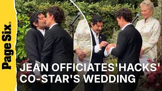 Jean Smart officiates 'Hacks' co-star Mark Indelicato’s wedding as cast reunites News