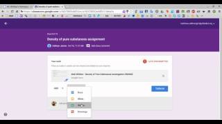 Google Classroom: Adding another file to your assignment submission
