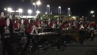 2016 Hurricane High School Band Percussion  East Coast Cavalcade Championships Hershey Park PA.