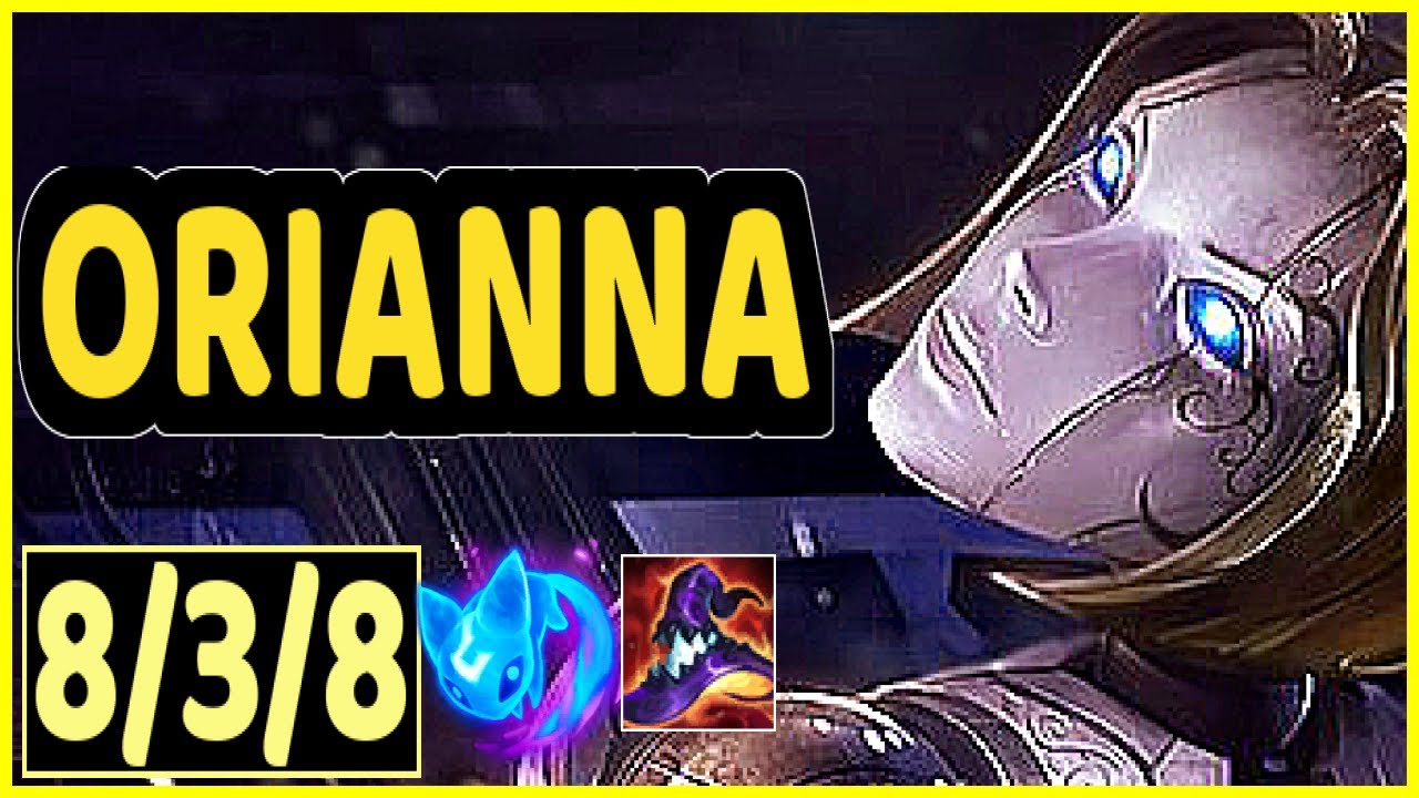 ORIANNA VS VIKTOR - 8/3/8 KDA MID GAMEPLAY GRANDMASTER I