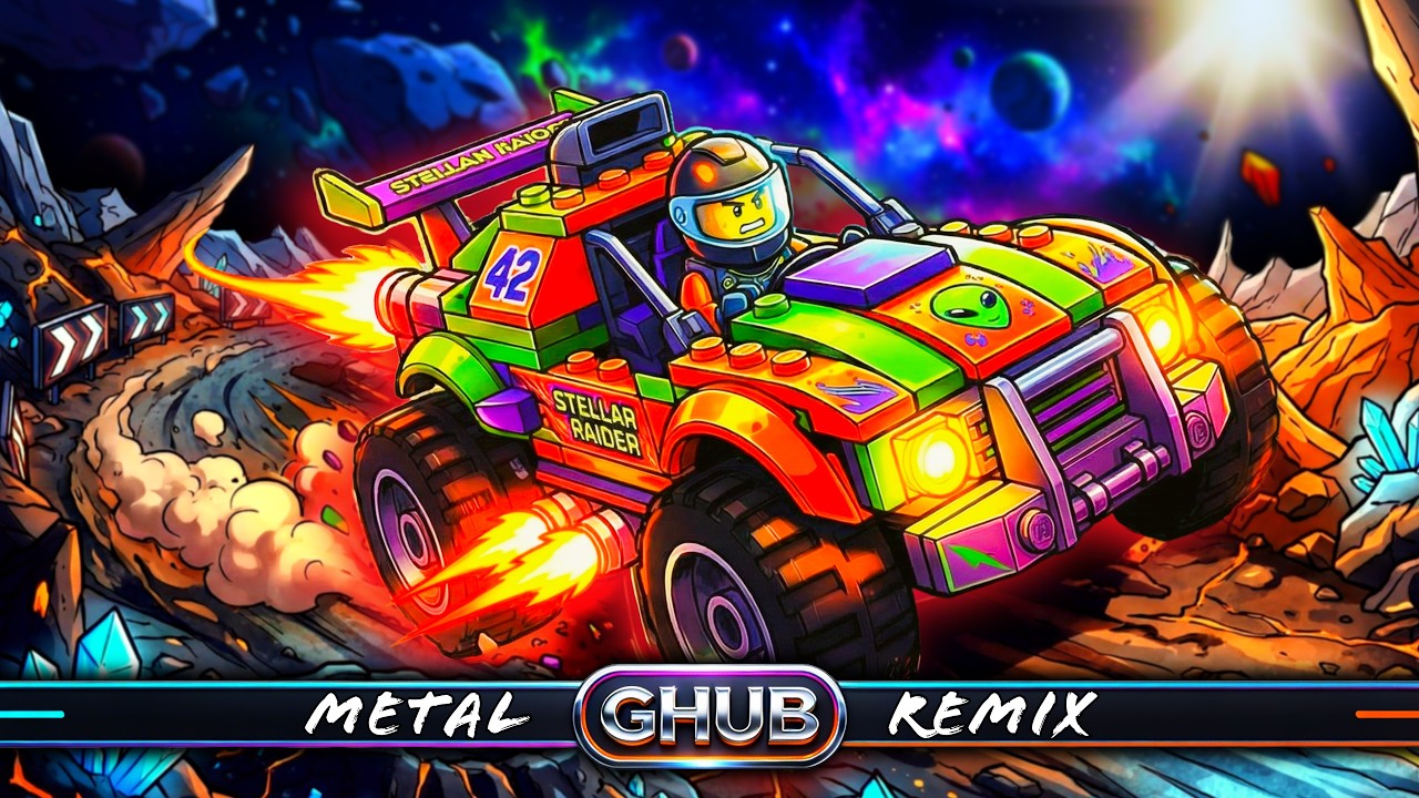 LEGO Racers Alien Rally Asteroid Metal | UFO Track [PS1] - YouTube
