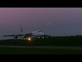 Полеты Ан-124 "Руслан" в ночное время
