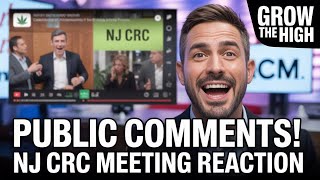 NJ-CRC Public Meeting - August 7 2025 Reaction