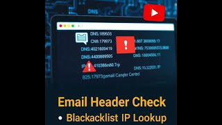 How to Check Email Headers & Blacklisted IPs Using DNS Tools | Step-by-Step Tutorial
