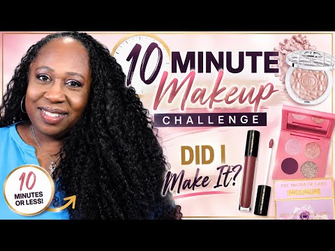 🤔 10 Minute Makeup Challenge | Did I Make it?