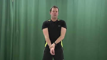104 - Active assisted shoulder flexion standing