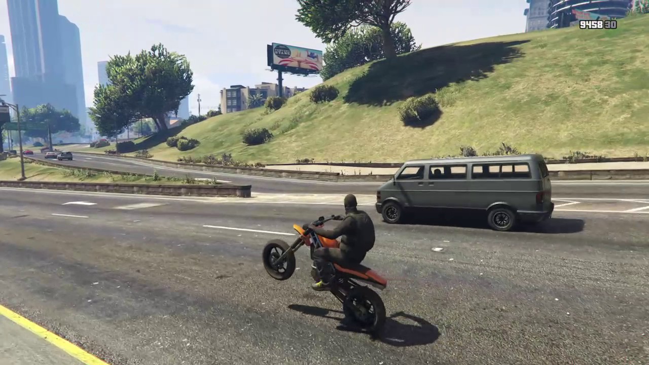 Tuto lever en I avec une moto spécial sur gta v - YouTube