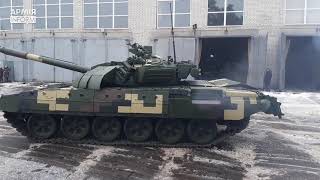 «Київський бронетанковий завод» передав ЗС України п’ять відремонтованих Т-72