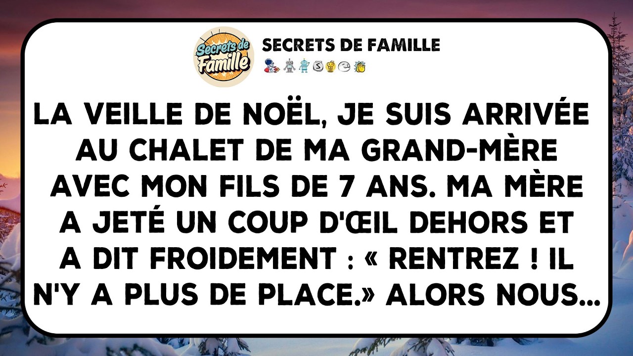 Expulsés La Veille De Noël. Ma Grand-mère A Vu La Vidéo Et Les A Laissés Sans Voix.