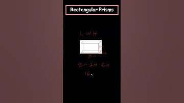 VOLUME OF RECTANGULAR PRISMS! The full video is out now!  #maths #mathematics  #math #education